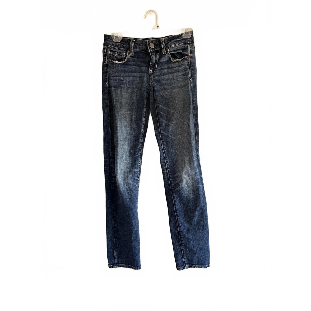 Size 0 - Women's - American Eagle - Skinny - Stylish Denim Jeans - Medium Wash